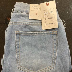 Great Smoky Jeans- Size 11- Light Indigo